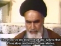 Imam Khomeini advising Iraq [Persian sub English]