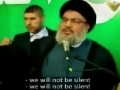 PROMISE by Sayyed Hasan Nasrallah : Labbayka Ya Rasulallah! - Arabic sub English