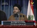 Hassan Nasrallah speeches short - Arabic sub English 