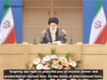 Leader: Iran considers the use of WMDs as an unforgivable sin - Farsi Sub English