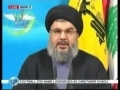 Sayyed Hassan Nasrallah - Speech on Freedom Day - 29 Jan 2009 - English