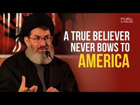 A True Believer NEVER bows to #America | Sayyid Hashim al-Haidari | Arabic sub English