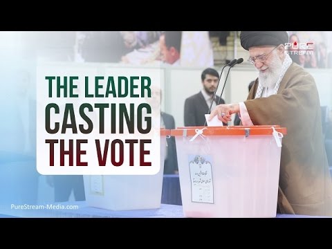 The Leader Casting the Vote | Farsi sub English