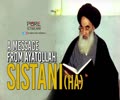 *MUST WATCH* Message From Ayatollah Sistani (HA) On Arbaeen | Arabic Sub English