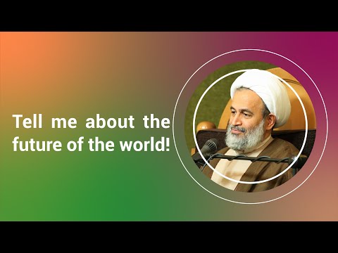 [Clip] Tell me about the future of the world | Agha Ali Reza Panahian 2022 | Farsi Sub English