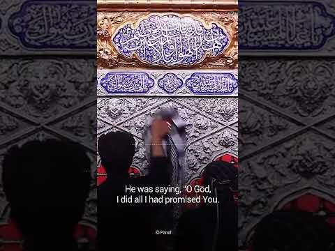 Imam Husayn’s (as) last words | Agha AliReza Panahiyan | 2022 | Farsi Sub English