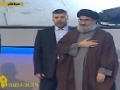 Sayyed Hassan Nasrallah Arrives Live in Person for Electrifying Speech on Quds Day - Aug 2013 - Arabic sub English