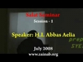 Salaat Seminar in Seattle - Part 01 (abbasayleya.org) English