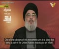 Part 3 - Nasrallah on Strange, Deadly Fatwas of Wahhabism / United Nations - Arabic Sub English 