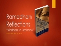 [Supplication For Day 8] Ramadhan Reflections - Kindness to Orphans - Sins - Sh. Saleem Bhimji - English