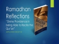 [Supplication For Day 20] Ramadhan Reflections - Divine Providence (Tawfeeq) - Sh. Saleem Bhimji - English